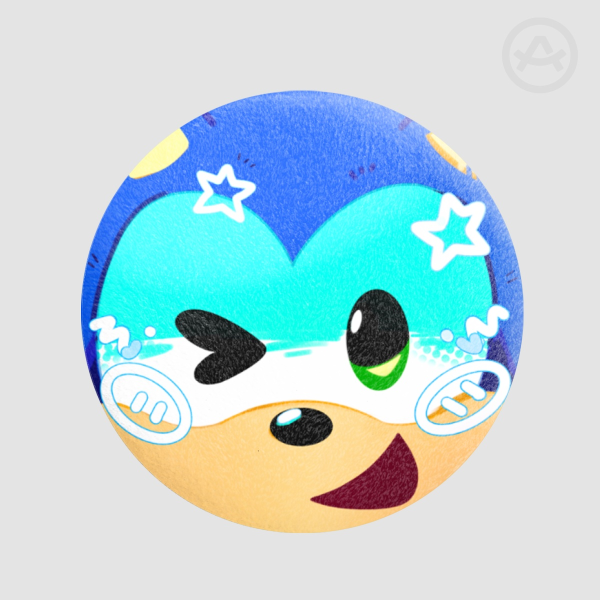 Sonic Squish Pin