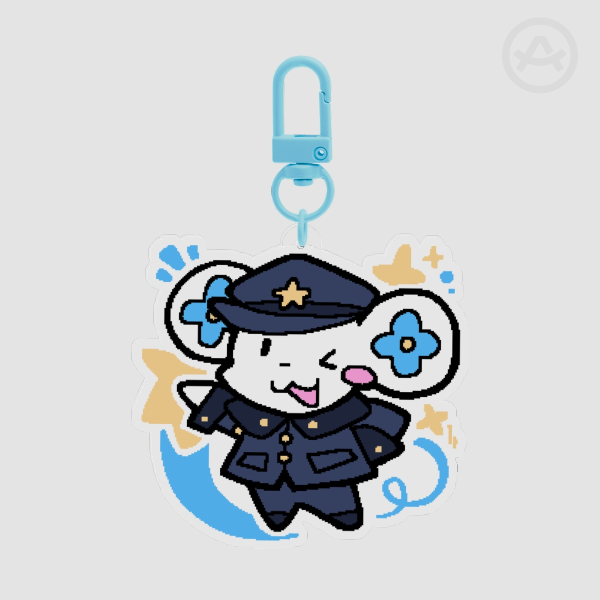 Chuunosuke - Great Ace Attorney Keychain