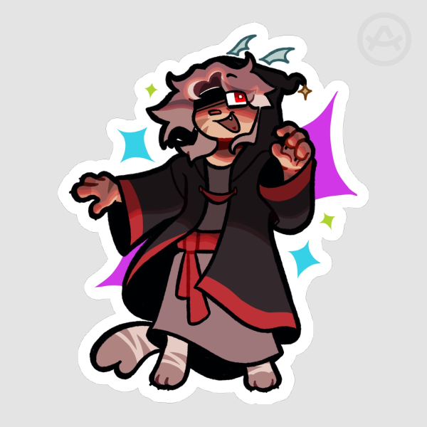 RED LIFE - Scar Sticker