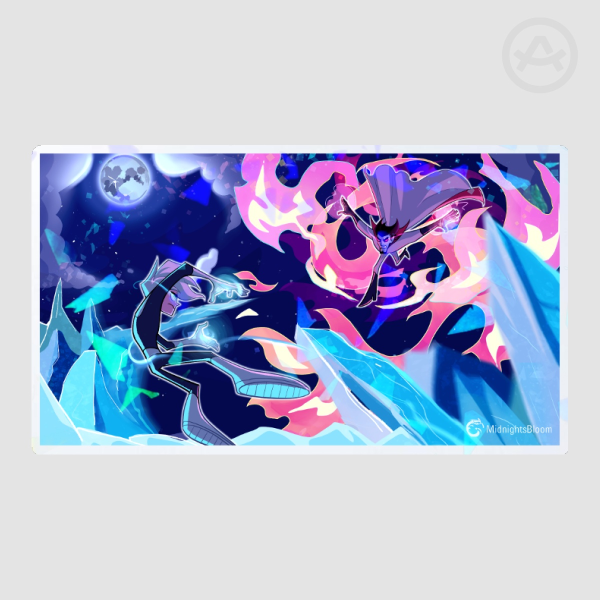 Phantom vs Plasmius Die Cut Sticker