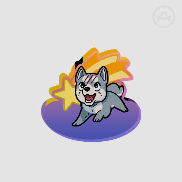 Gin Gradient Wobble Acrylic