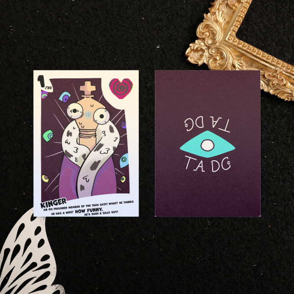 Tadc Kinger 1/20 collectable  Pearl Paper Photocards