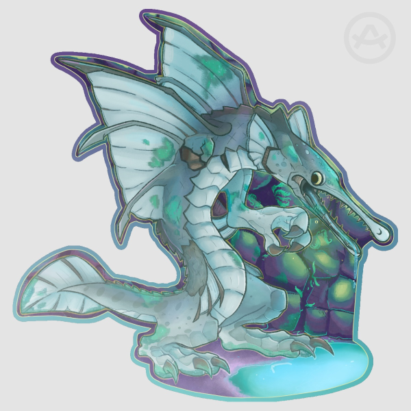 Gar-y Gargoyle Vinyl Sticker