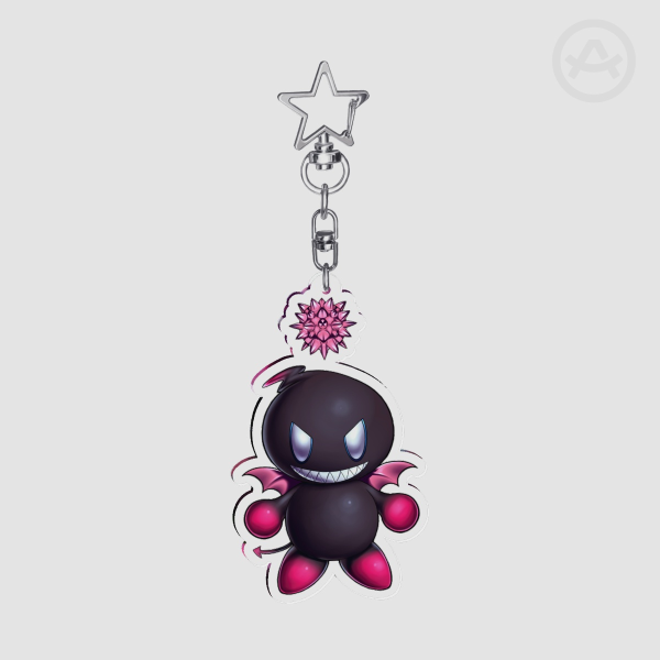 Dark chao Acrylic Keychains