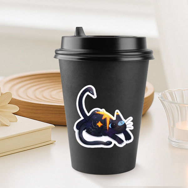 Autonoe Cute Star Holographic Sticker!