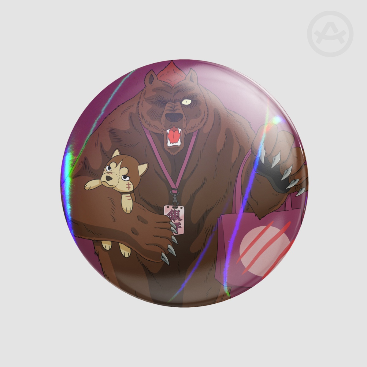 Akakabuto Holographic Badge