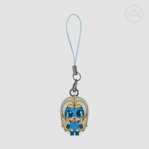 Chibi Blonde Blazer Phone charm