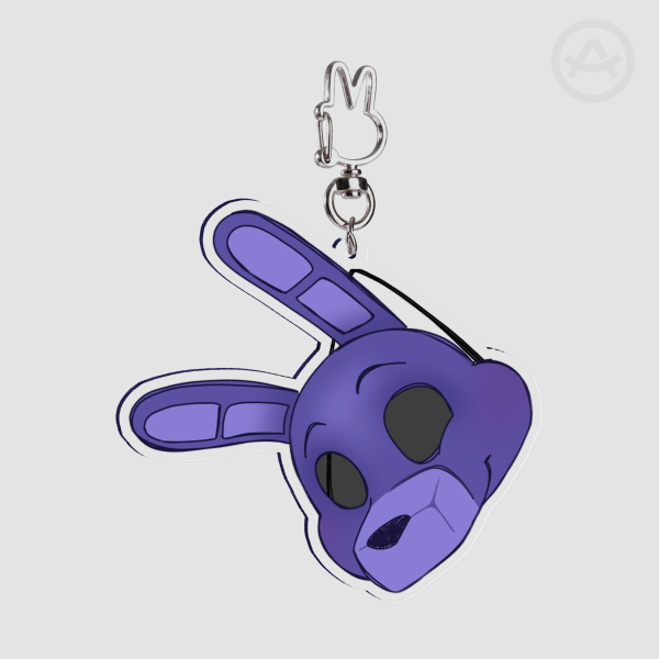 Bonnie mask keychain