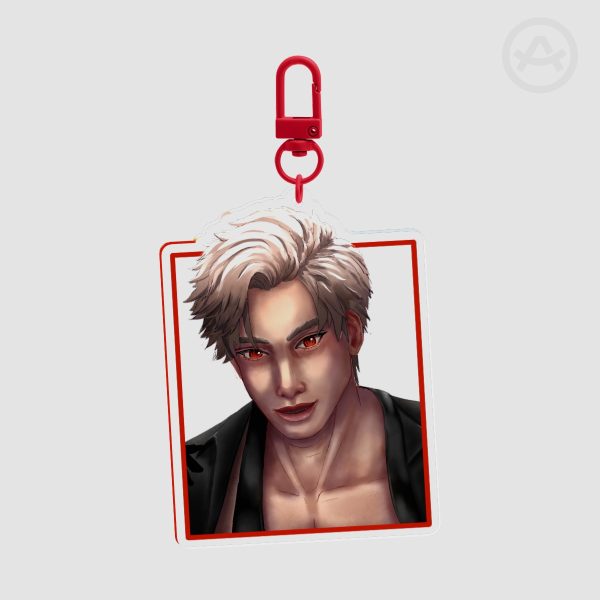 Sylus Clear Acrylic Keychain