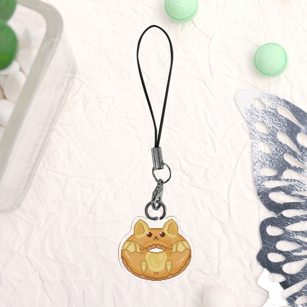Donut Bat ||Phone Charm
