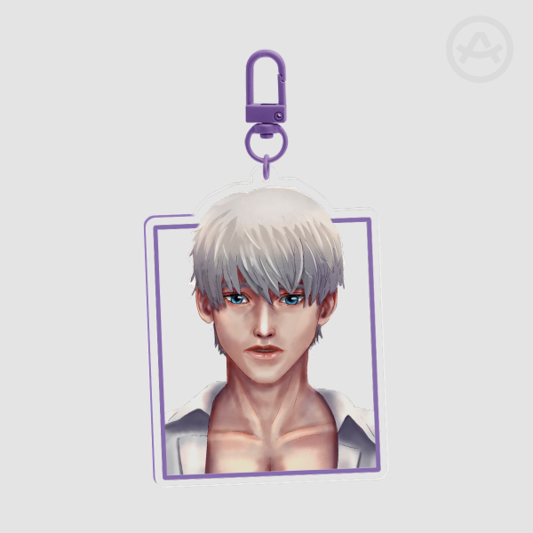 Xavier Clear Acrylic Keychain