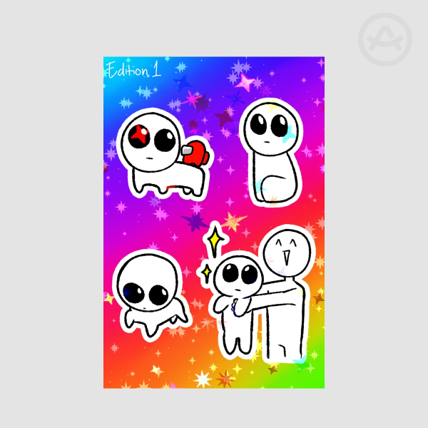 TBHCreature Sticker Sheet edition 1