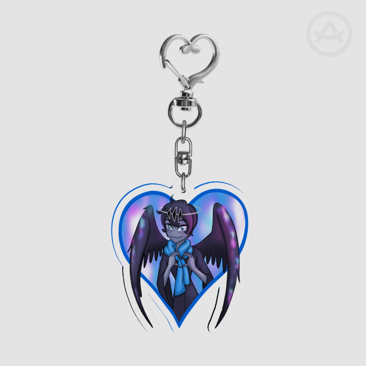 Azrael – Acrylic Keychain by Roxa - ACGGOODS
