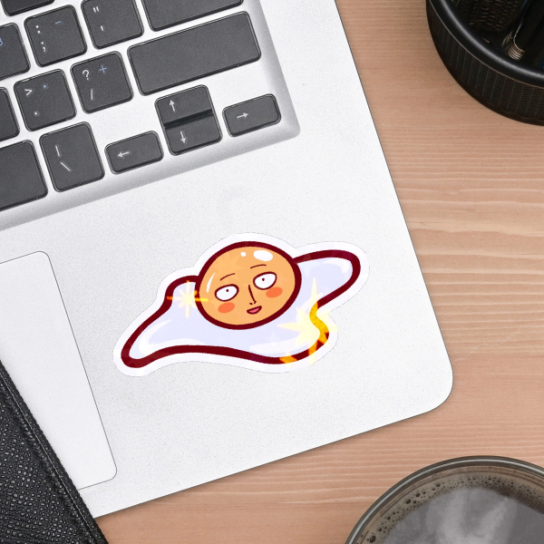 Holo Star Sticker - Saitama - One Punch Man Anime OPM