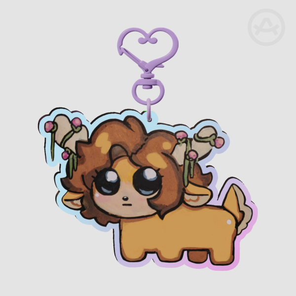 BNorthern Southern Vtuber Rainbow Acrylic Keychains