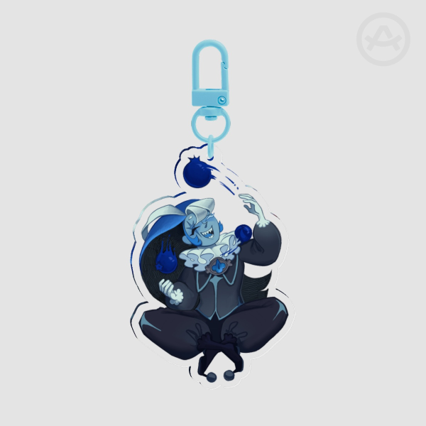 Clear Acrylic SMC Keychains