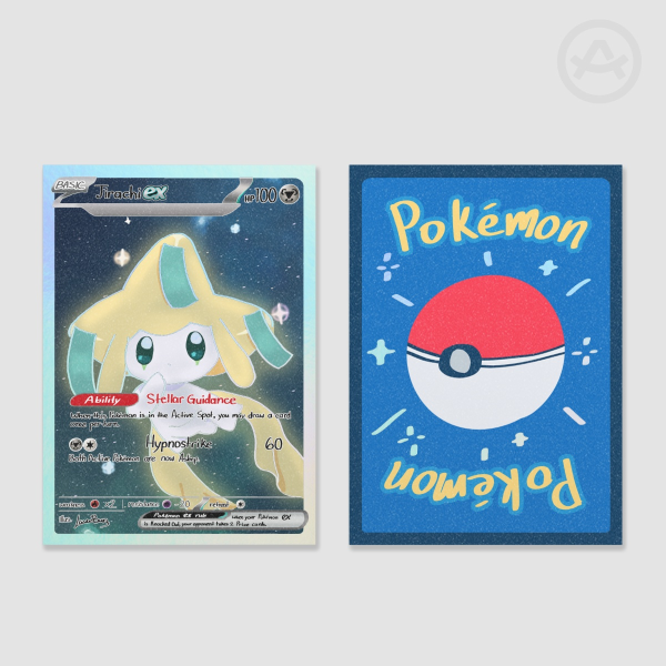Jirachi Holographic Card