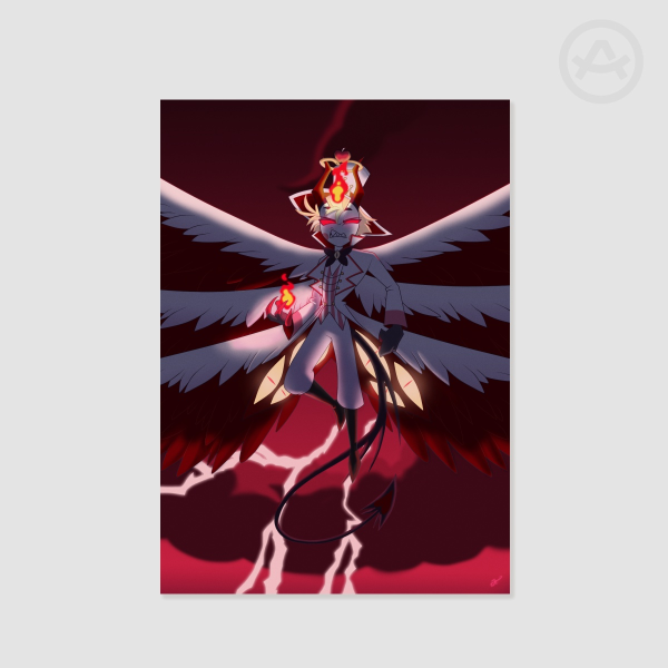 King of Hell (A4 Print)