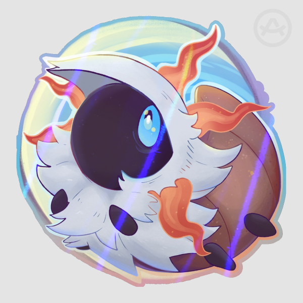 Solarpowered Silkworm (Diecut Sticker)