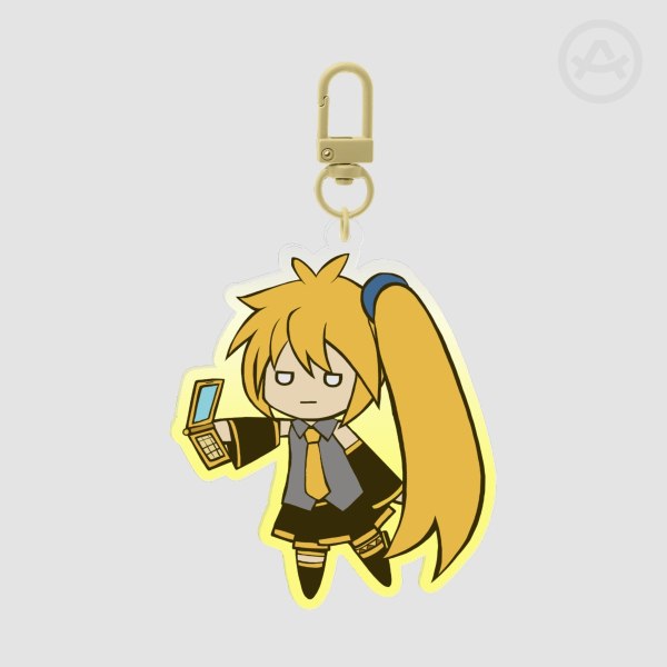 Akita Neru | Colored Edge Acrylic Keychain
