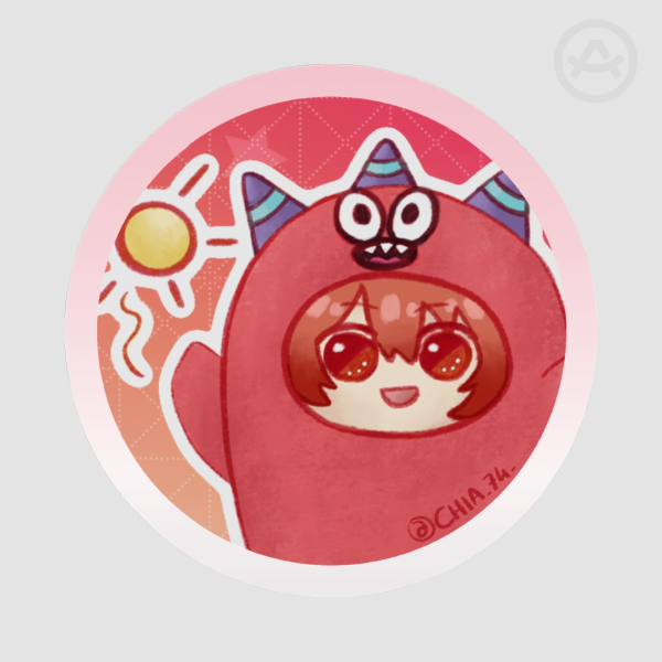 PET Plastic Chip – Riku Nanase (IDOLiSH7) – Mon ver.
