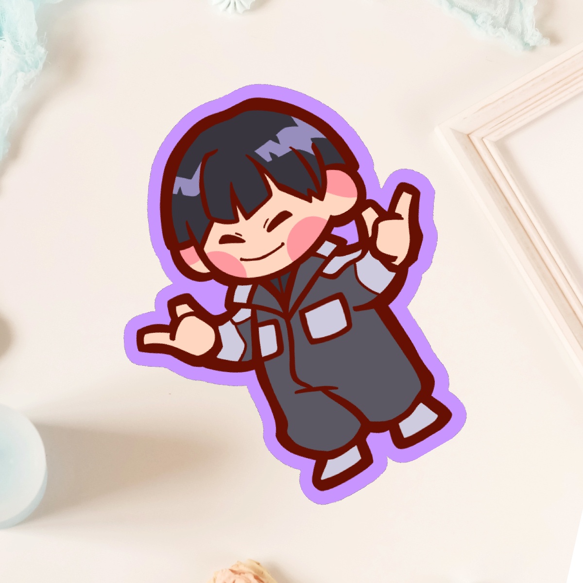 Sticker - Soshiro Hoshina - Kaijuu No 8 Anime