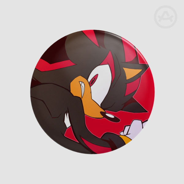 Shadow the Hedgehog Pin