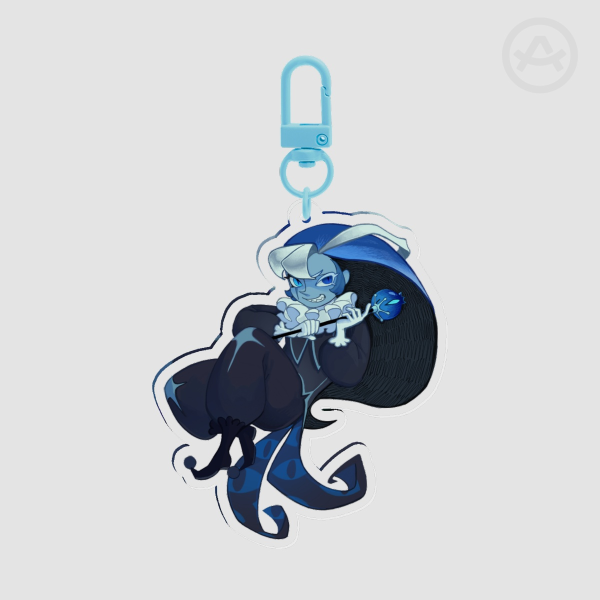 Clear Acrylic SMC Keychains