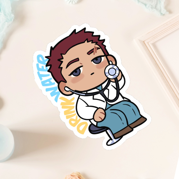 Sticker - Daisuki - Apartment 507 Webtoon