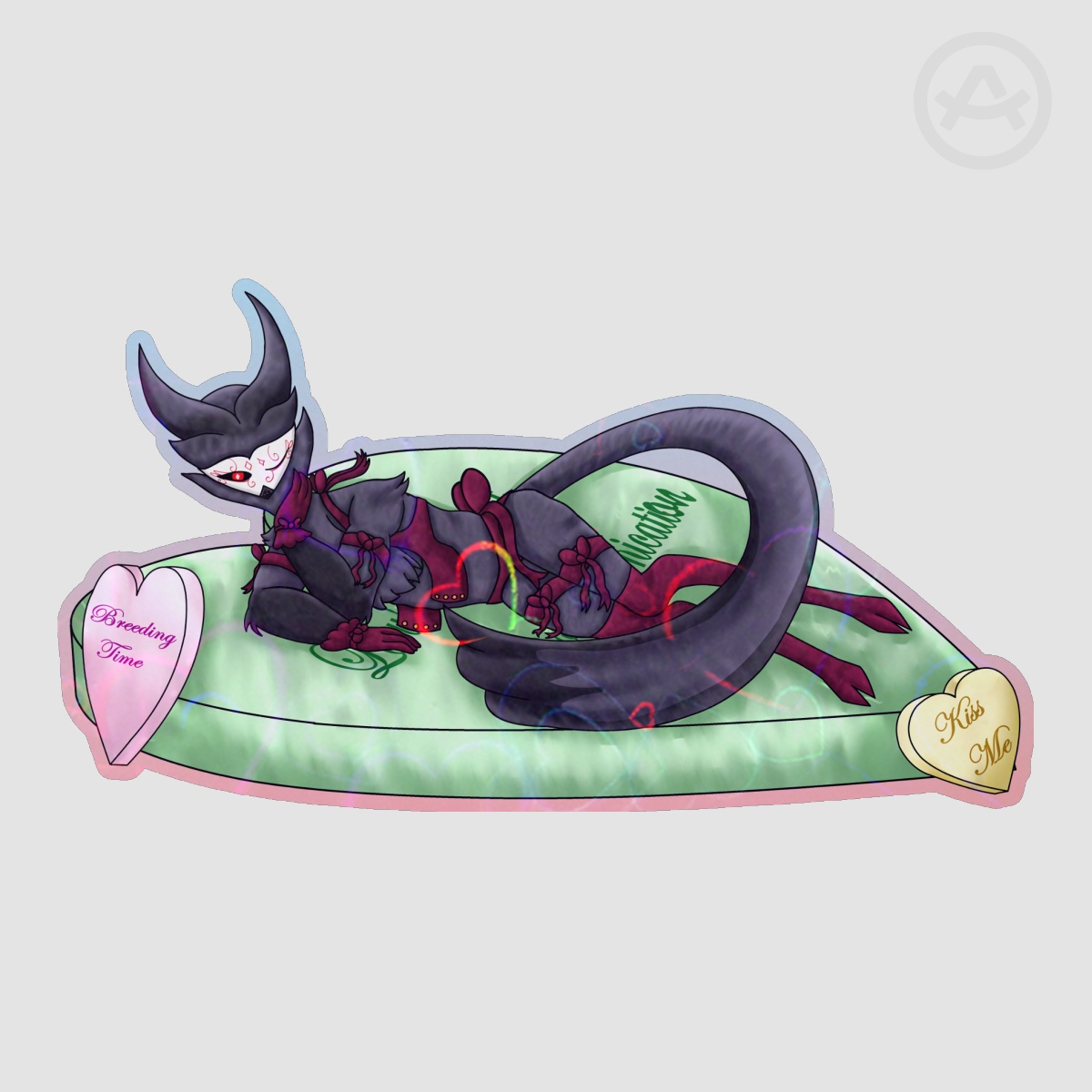 Paimon valentines sticker