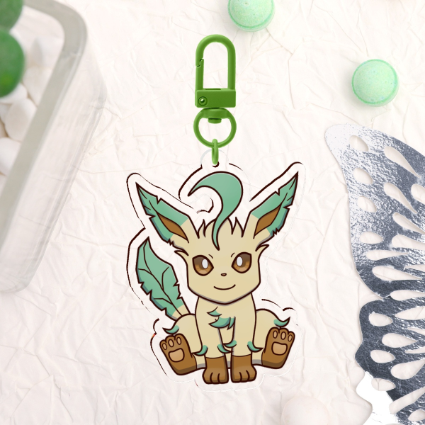 Leafeon (Acrylic Keychains)