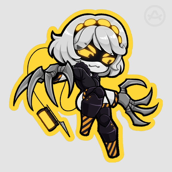 [ Murder Drones ] Serial Designation V Sticker