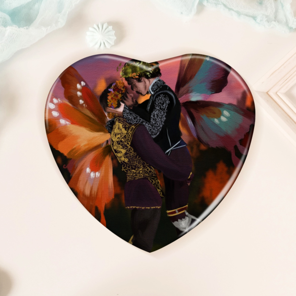 Fairy Wedding | Jayvik Heart Shape Pin