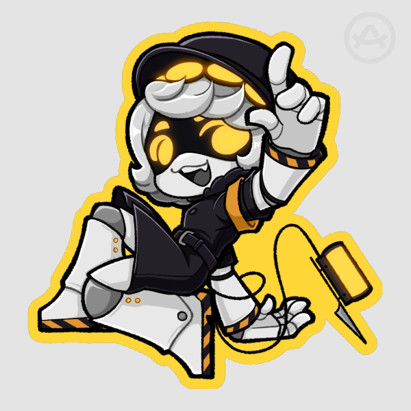 [ Murder Drones ] Serial Designation N Sticker