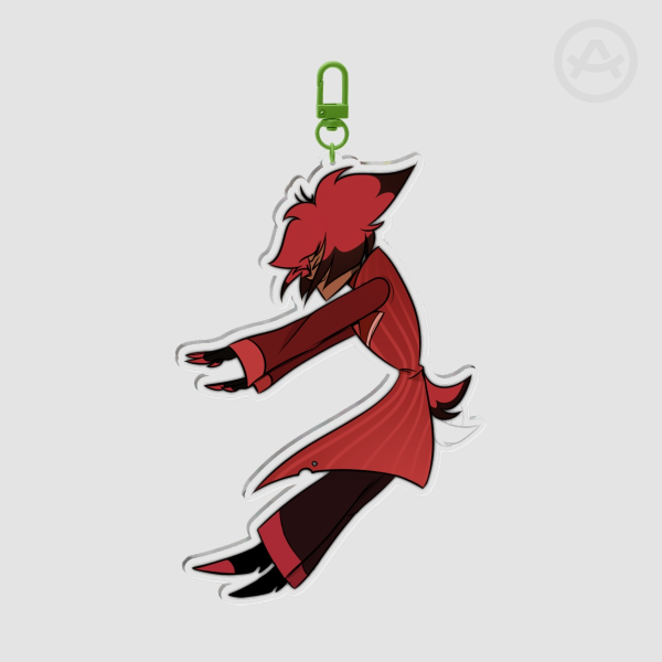 Alastor Post-Impact Keychain