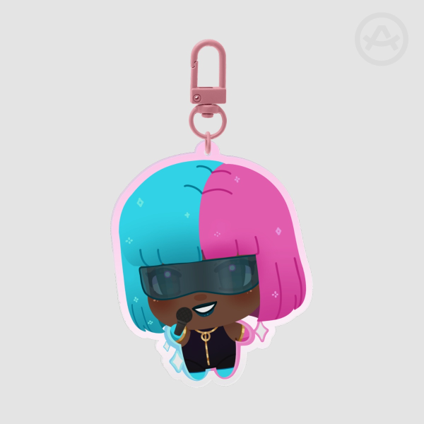 Prism || Dispatch Z-Team Colored Edge Acrylic Keychain