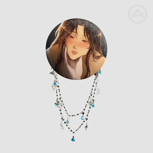 Xie Lian Round Badge With Chains