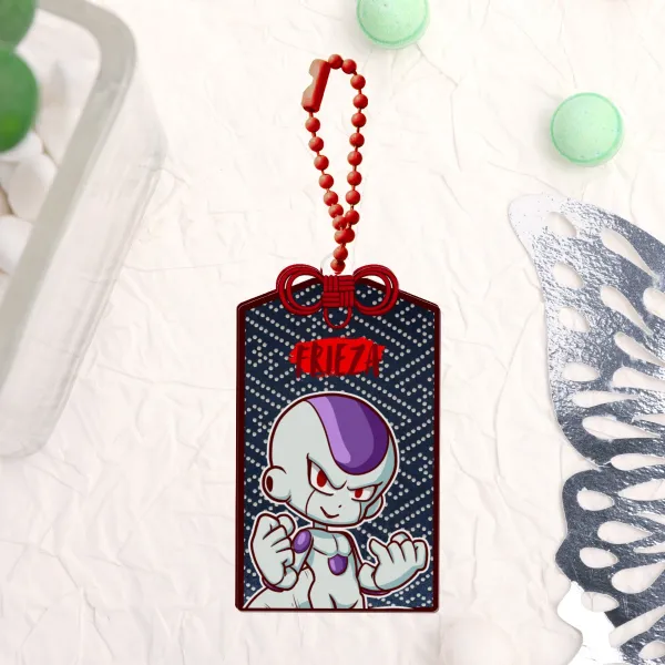 V2 Frieza Omamori DragonBall Full Bleed Acrylic Keychain