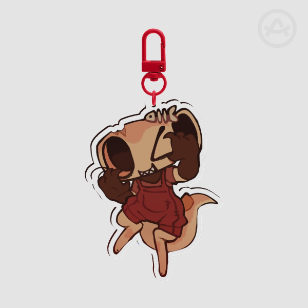 RS Mimicker Shelly Clear Acrylic Keychain