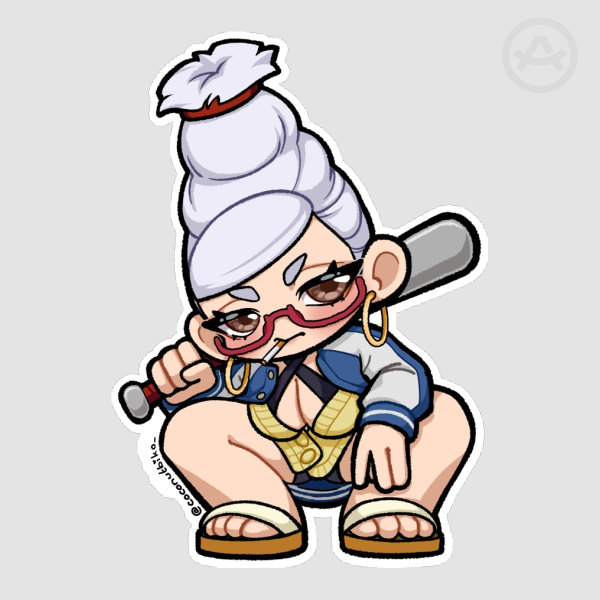 [ DanDaDan ] Ayase Seiko Sticker