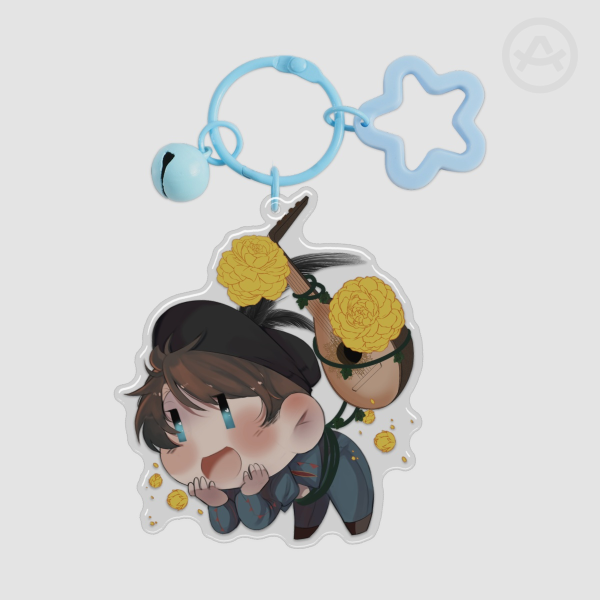 Jaskier Epoxy Keychains