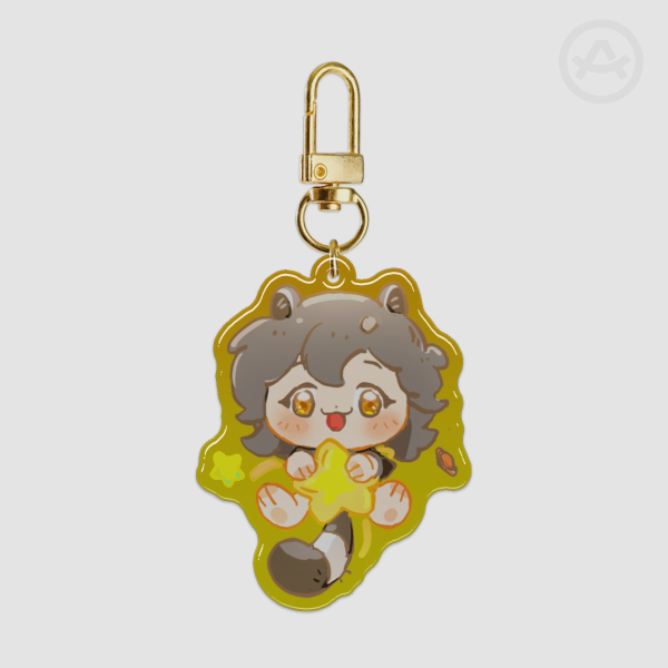 ⭐Stelle⭐Epoxy Clear Acrylic Keychains