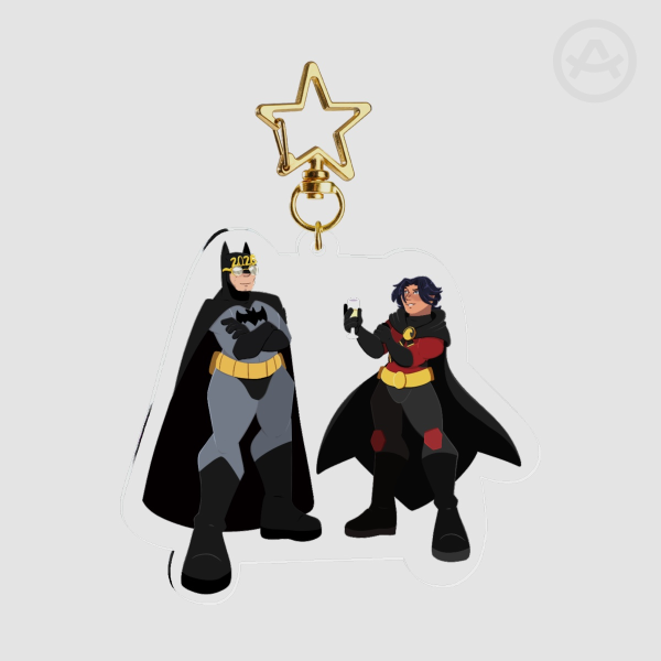 Dc Collab- New Year Keychain