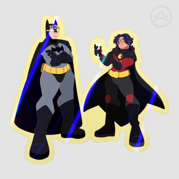 Dc Collab- New Year Sticker