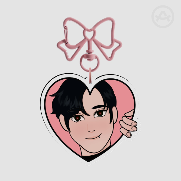 Ivan heart bag charm  | Alien Stage