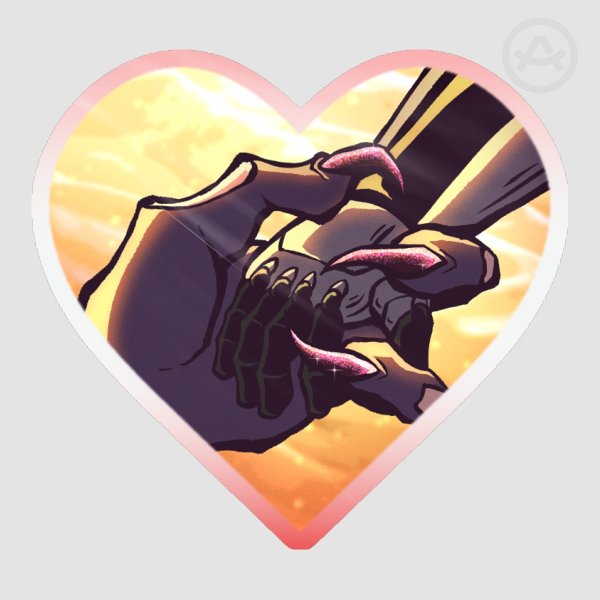 Monster Love Die Cut Sticker