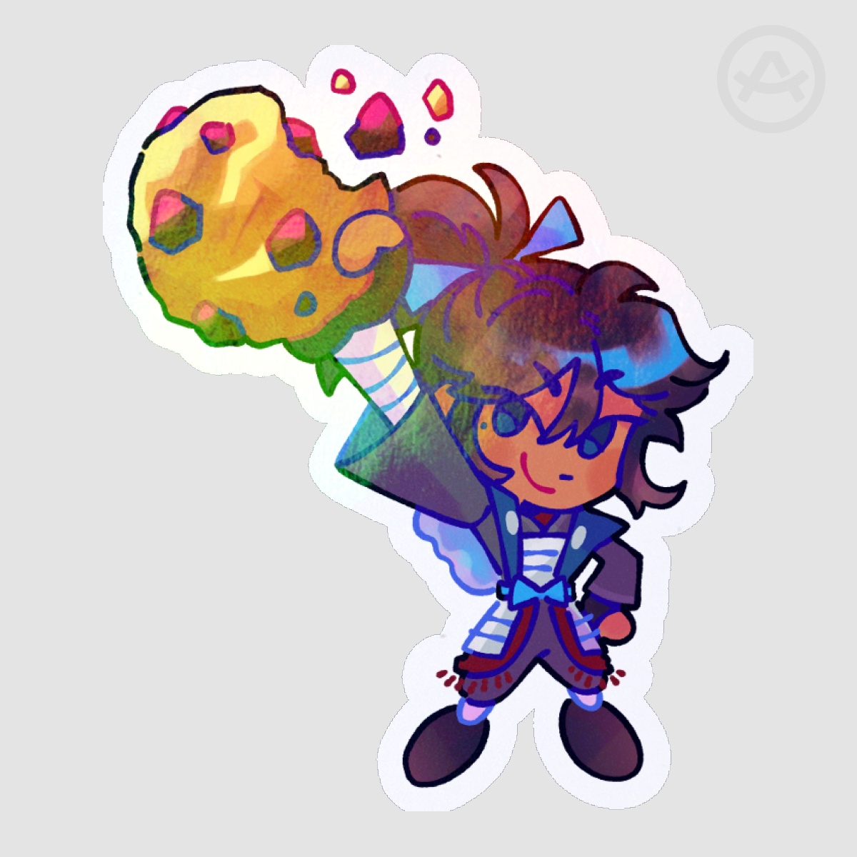 [NINJAGO] Nya Snacks Sticker