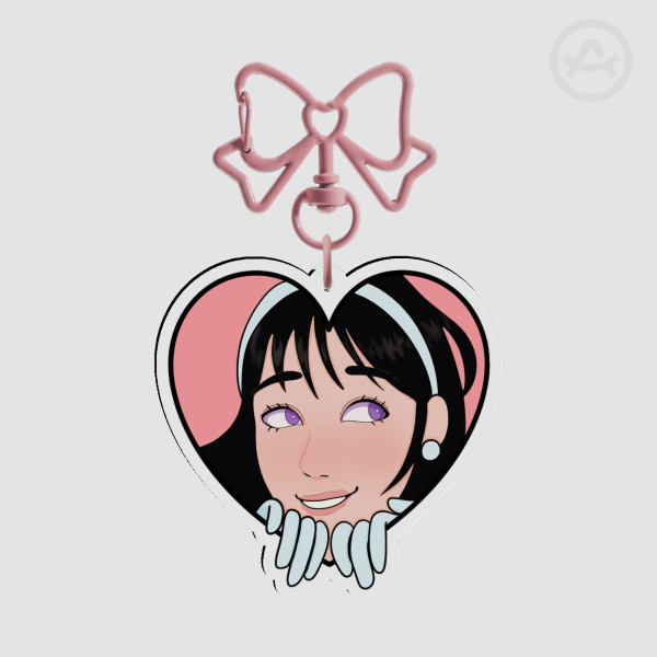 Sua heart bag charm  | Alien Stage