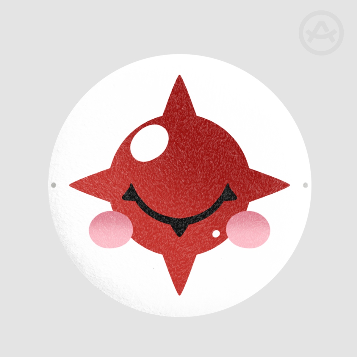 Tama AI-Ball Plush Badge (blushing) [AITSF]