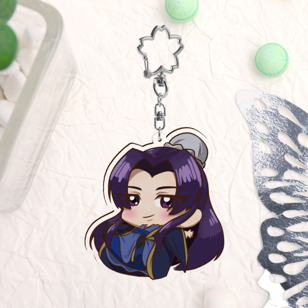 Jinshi Apothecary Diaries Chibi Clear Acrylic Keychain